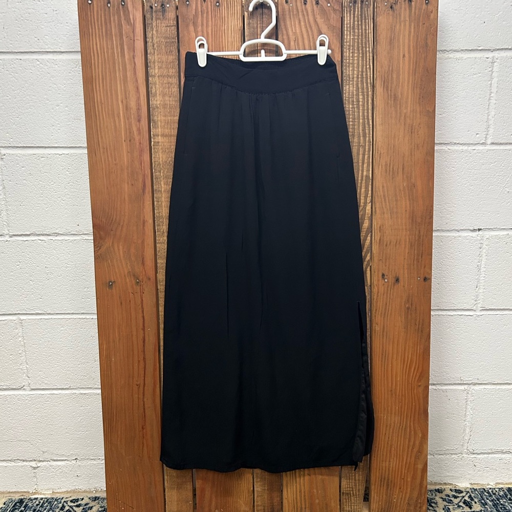 Ann Taylor Loft size extra small black maxi skirt - Picture 2 of 10